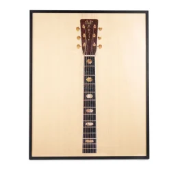 1942 D-45 Neck Framed Print