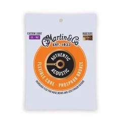 Authentic Acoustic Flexible Core Guitar Strings Phosphor Bronze