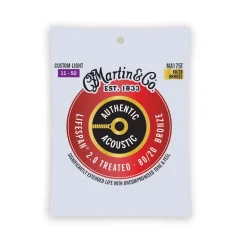 Authentic Acoustic Lifespan® 2.0 Guitar Strings 80/20 Bronze