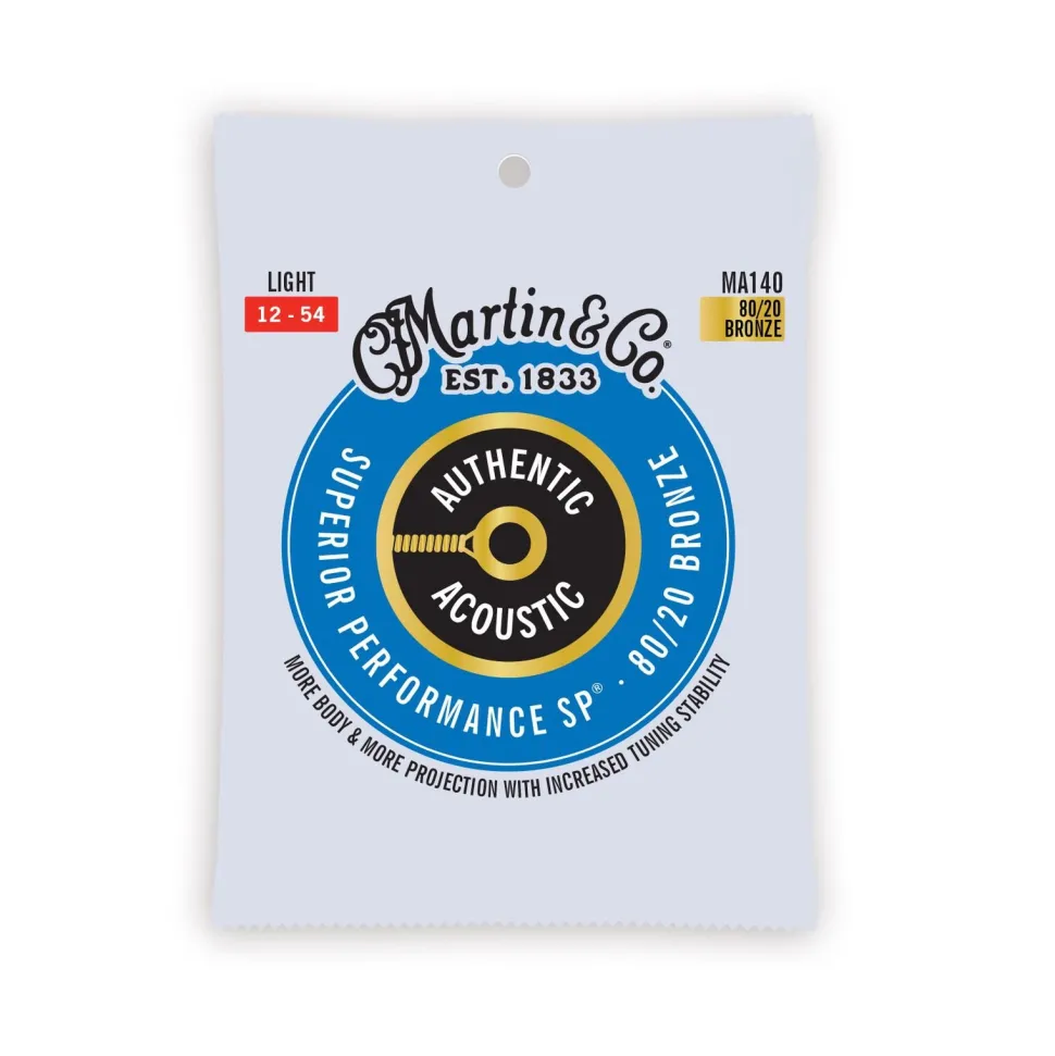 Authentic Acoustic SP® Guitar Strings 80/20 Bronze