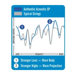 Authentic Acoustic SP® Guitar Strings Silk & Steel