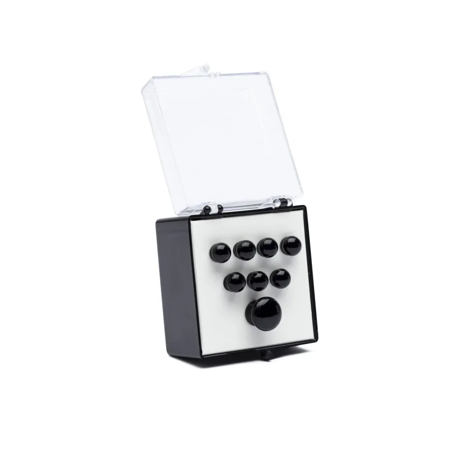 Authentic Series Bridge and End Pin Set (Plain Black)