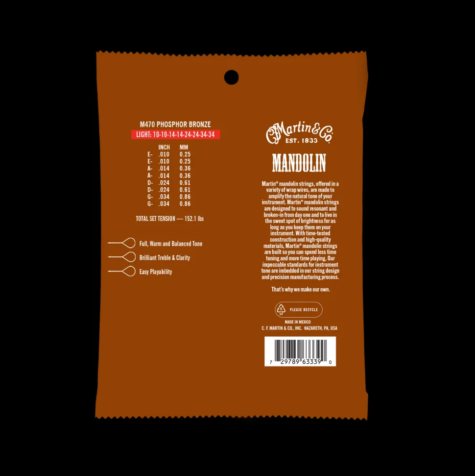 Mandolin Strings Phosphor Bronze