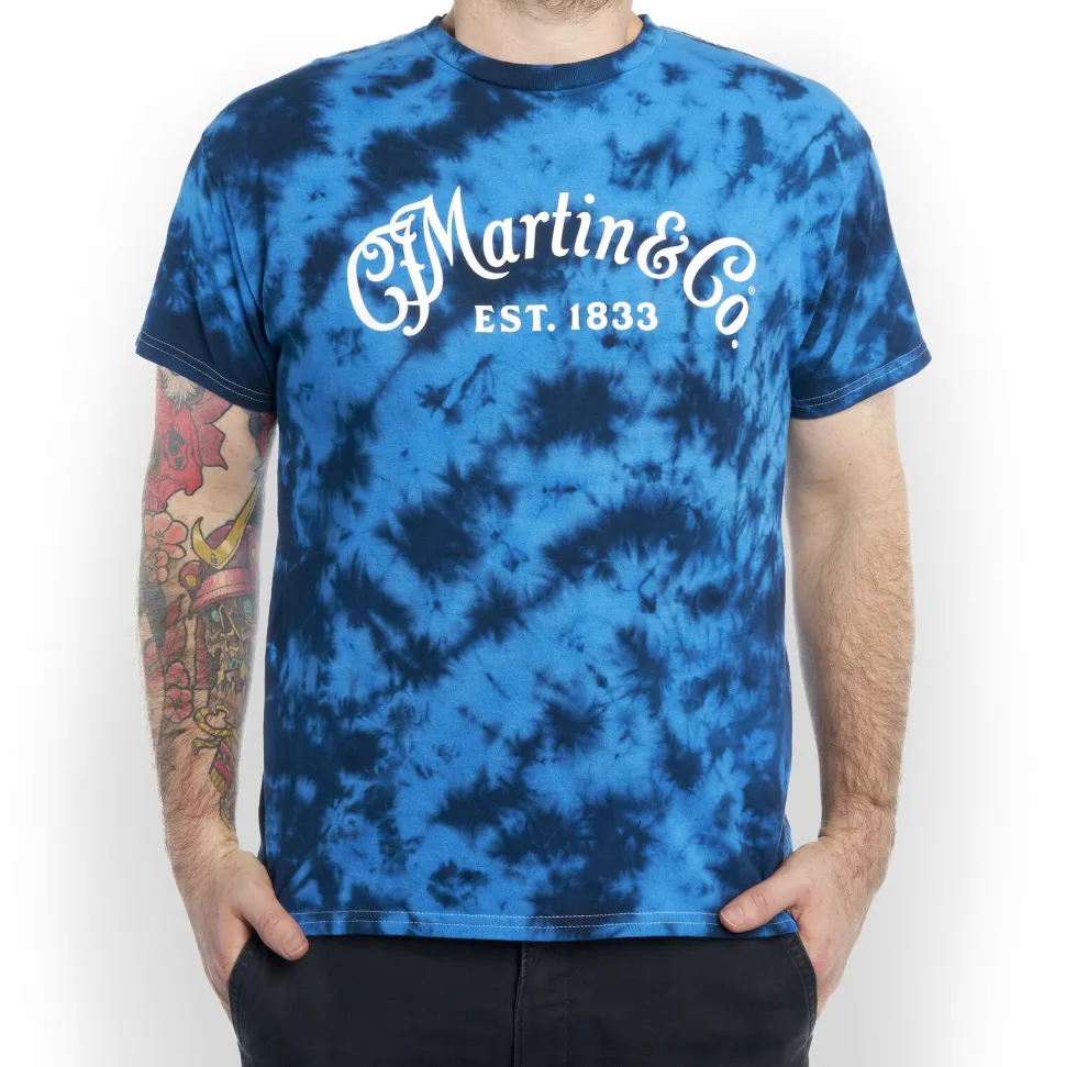 Martin Crystal Navy & Black T-Shirt