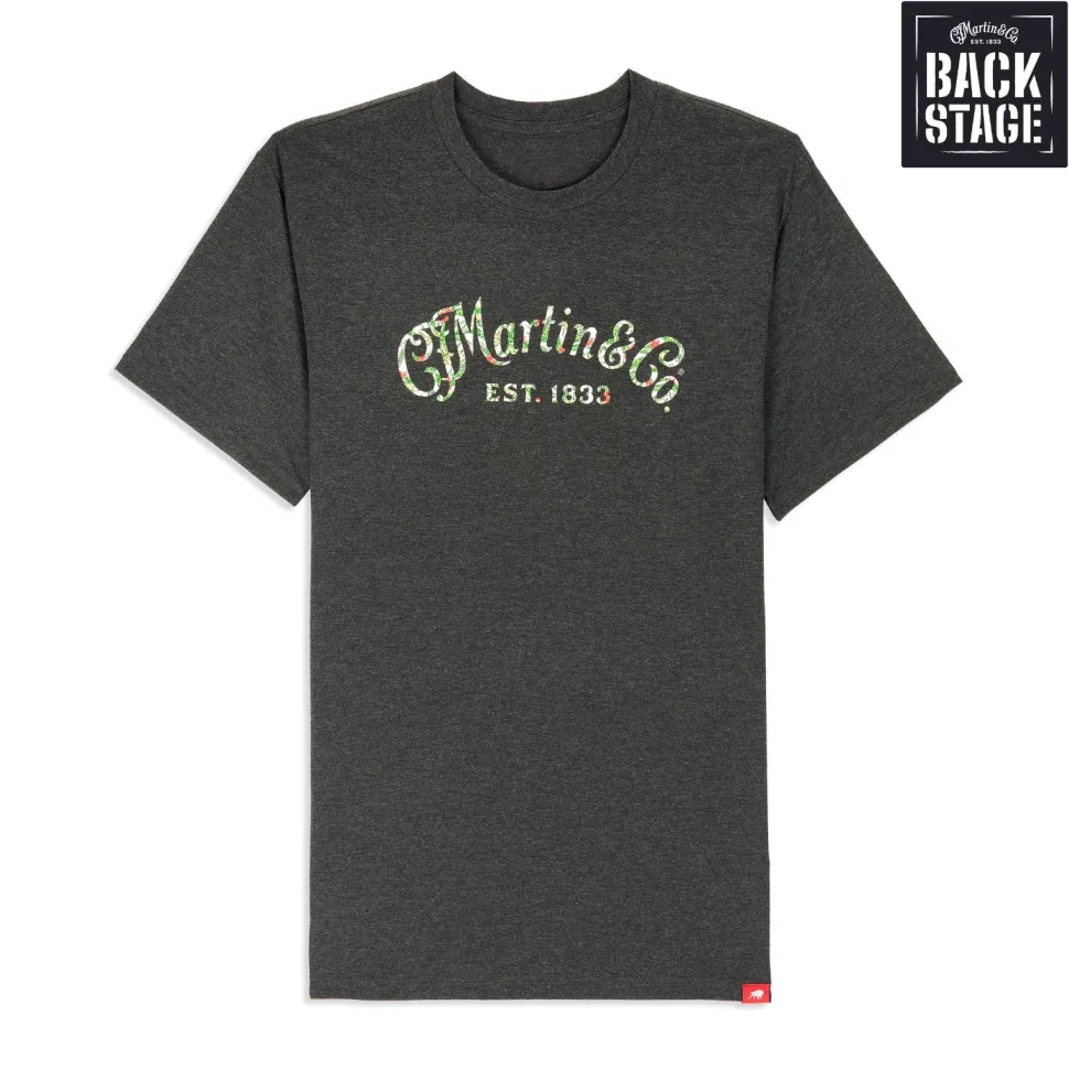 Martin O'ahu™ Collection Hibiscus Logo Backstage T-Shirt