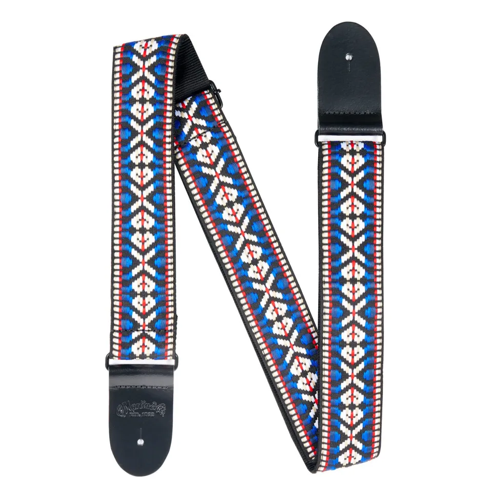 Martin Red, White & Blue Guitar Strap