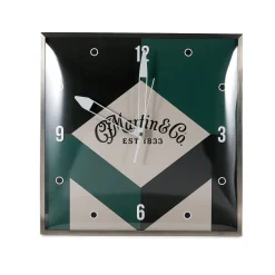 Martin Retro Monogram Lighted Wall Clock