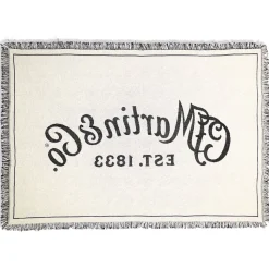 Martin Script Logo Woven Blanket