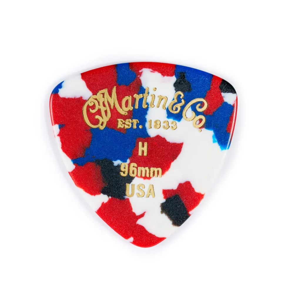 Red, White & Blue Celluloid Variety Pick Pack
